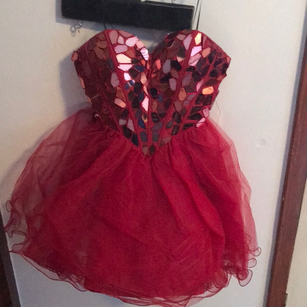 Homecoming heart dress